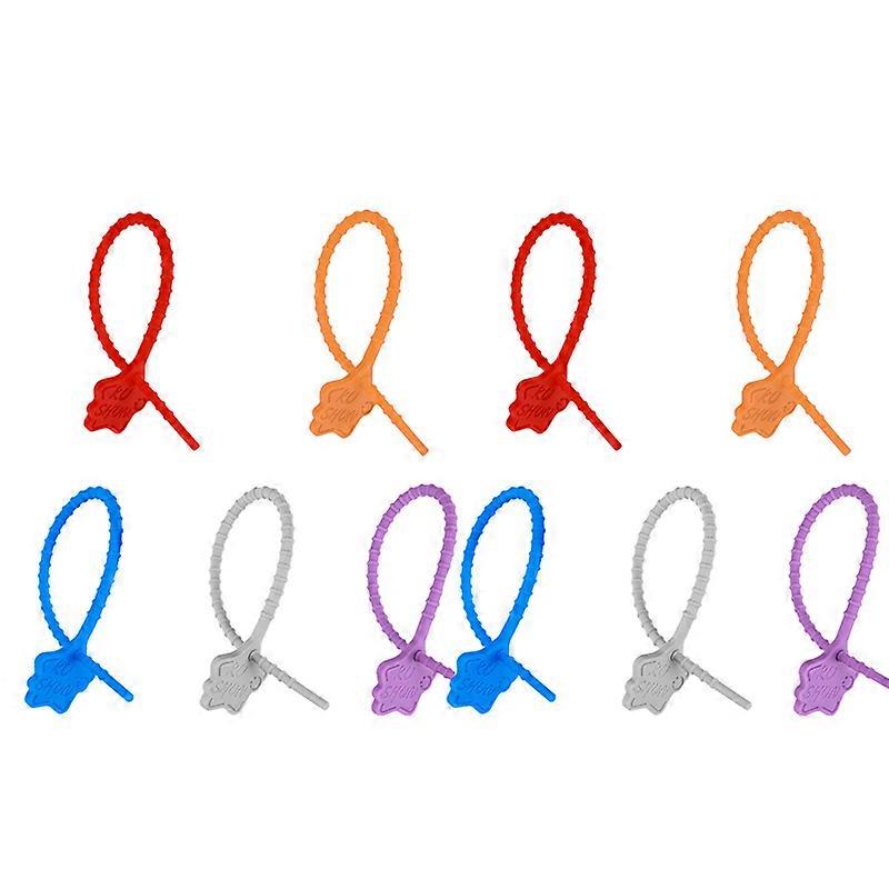 INF Silicone Cable Ties 10 Pack for Versatile Use