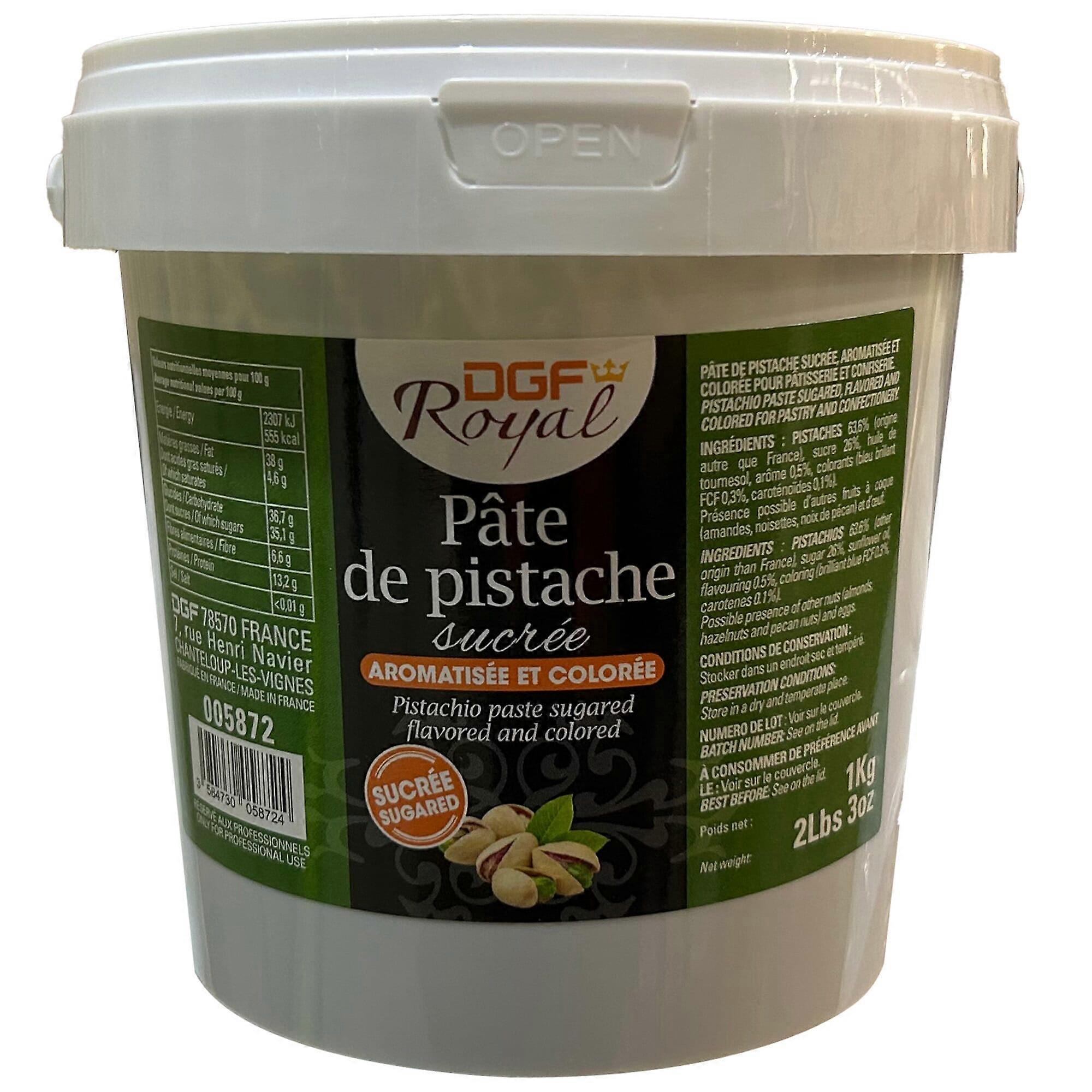 DGF Royal Colored Pistachio Paste - 1kg