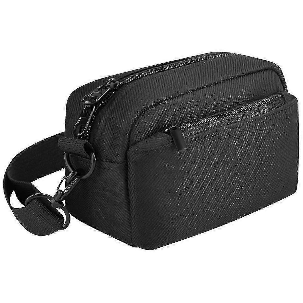 Travel Case Fo Digital Camera, Portable Camera Storage Bag Case with Belt Loop & Strap Digital Camera Bag
