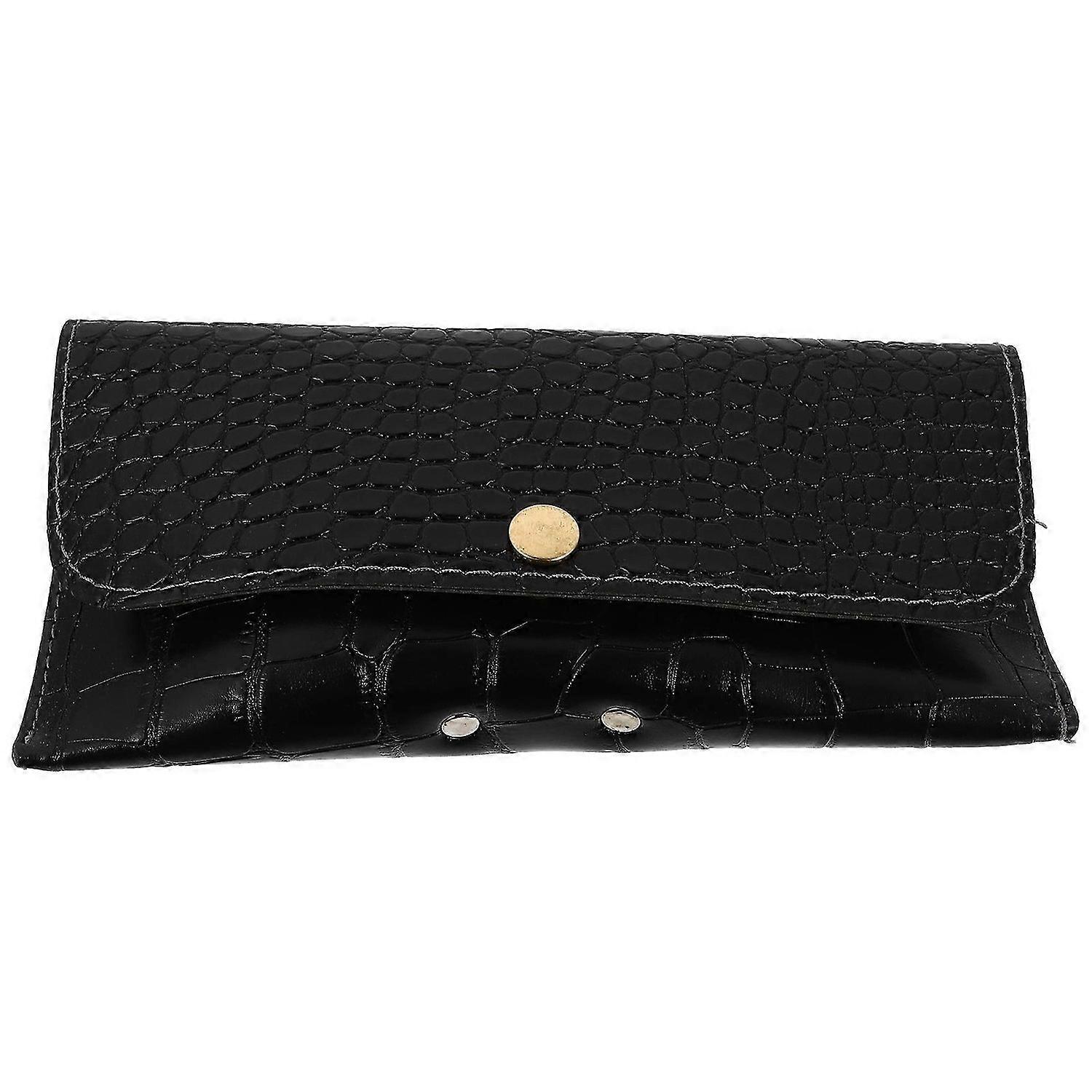 Alligator Pattern Leather Glasses Case Creative Fashion Wallet Sunglasses Box