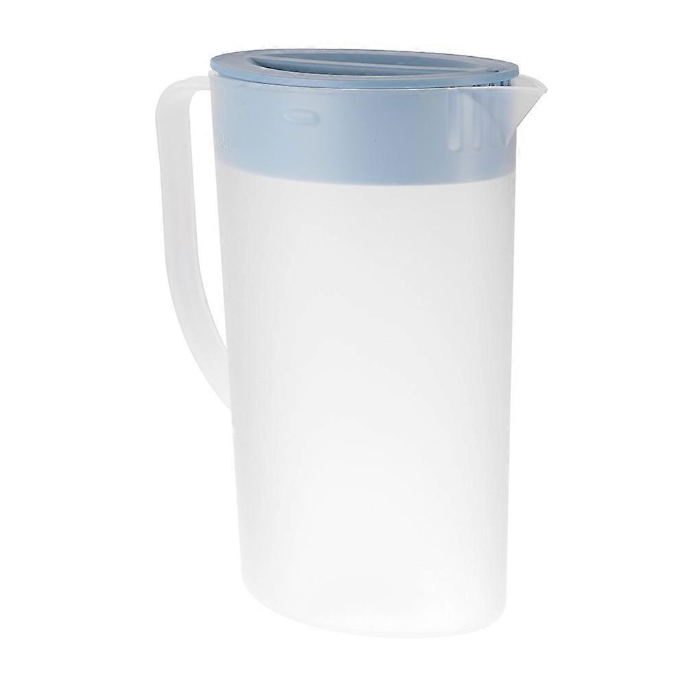 High Capacity Cold Water Kettle for Home Use, Heat Resistant Beverage Jug with Comfort Handle, Portable Drink Container for Juice and Iced Tea in