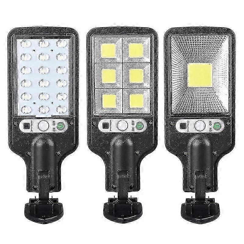 18LED Solar Street Light Outdoor Waterproof with Sensor & Rotatable Bracket