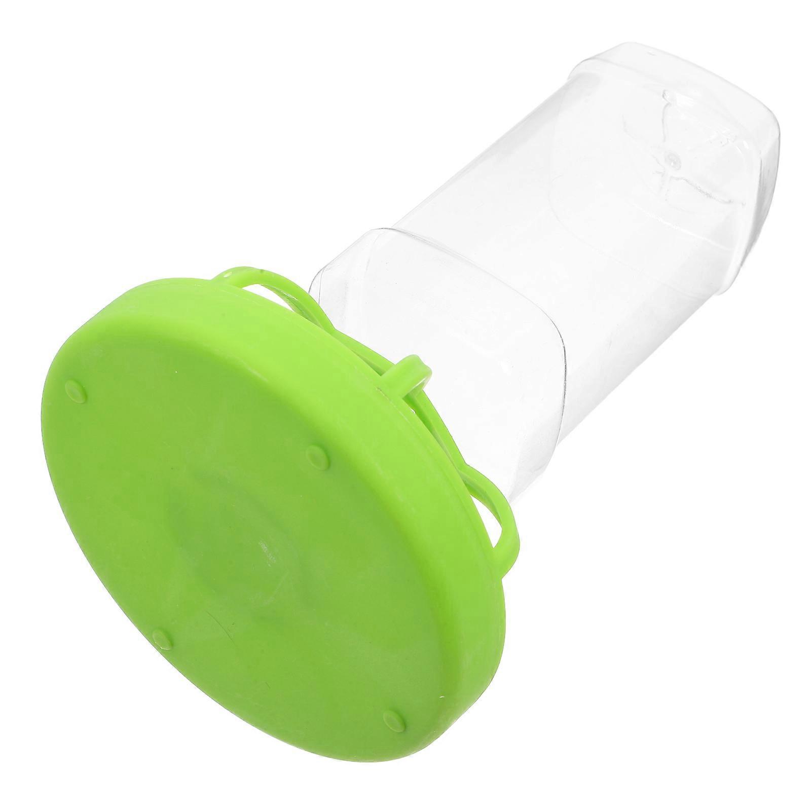 Compact Bird Food Dispenser with Sturdy Build and Easy Maintenance for Parakeets