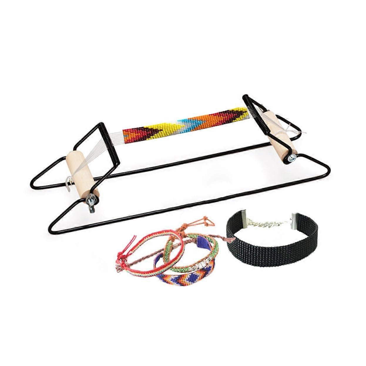 DIY Beads Chain Tool Beading Machine Beading Loom Lead Jewelry Making Tool Present for Craft Enthusiasts
