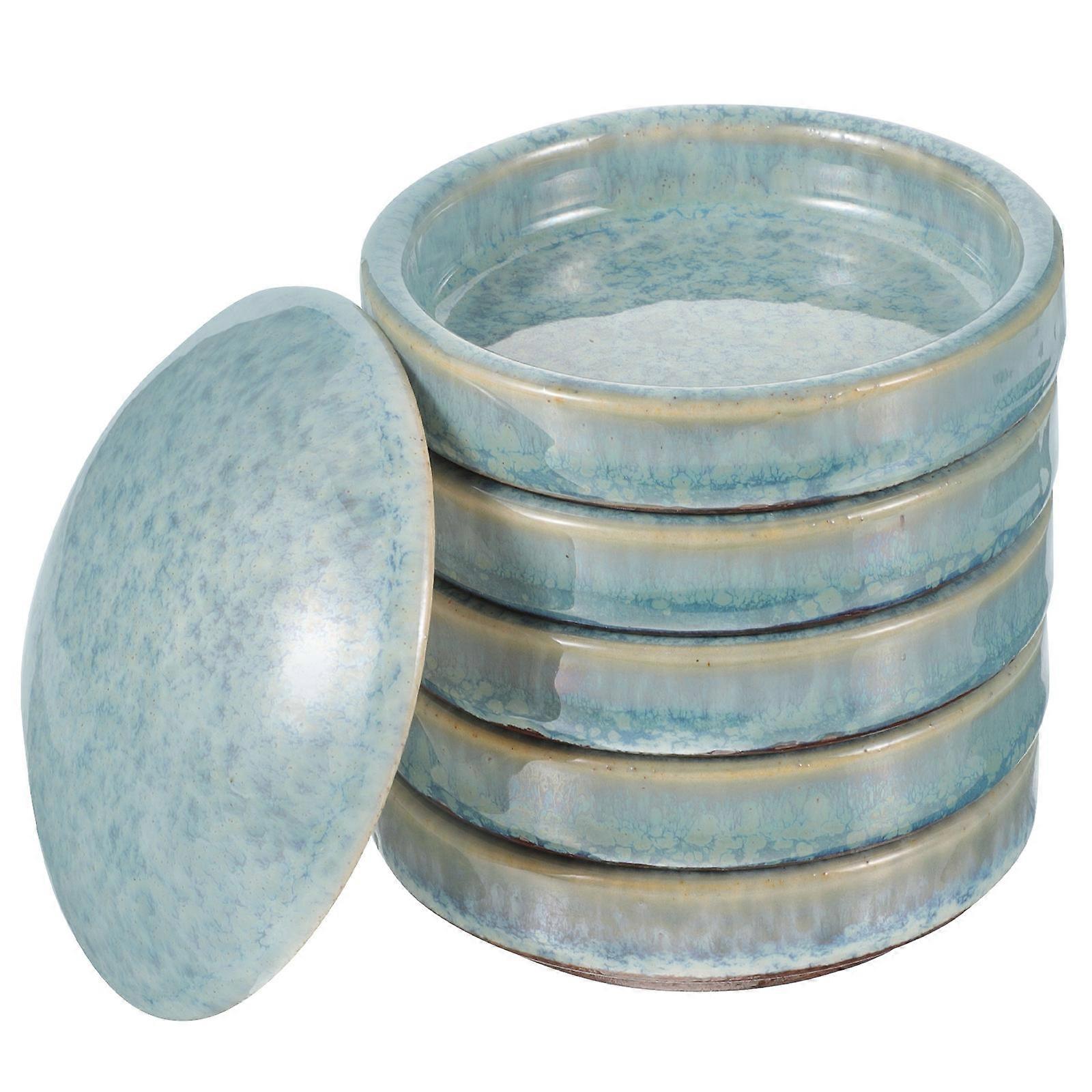 1 Set 5 Layer Stackable Paint Mixing Tray Ceramic Watercolor Palette Stackable Paints Palette