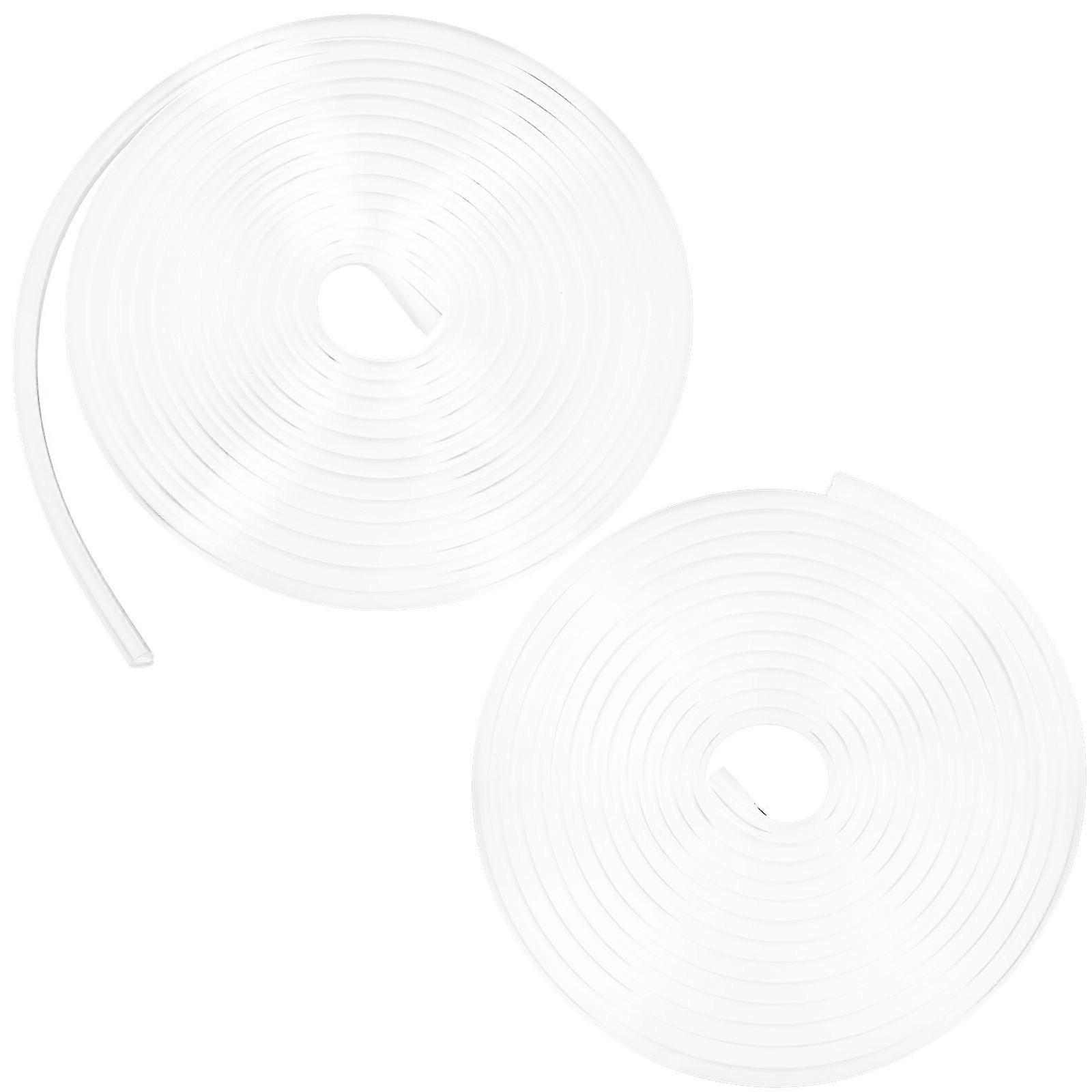 Car Door Protector Strips Auto Car Door Edge Protective Strips Transparent Scratch Protection 2Pcs