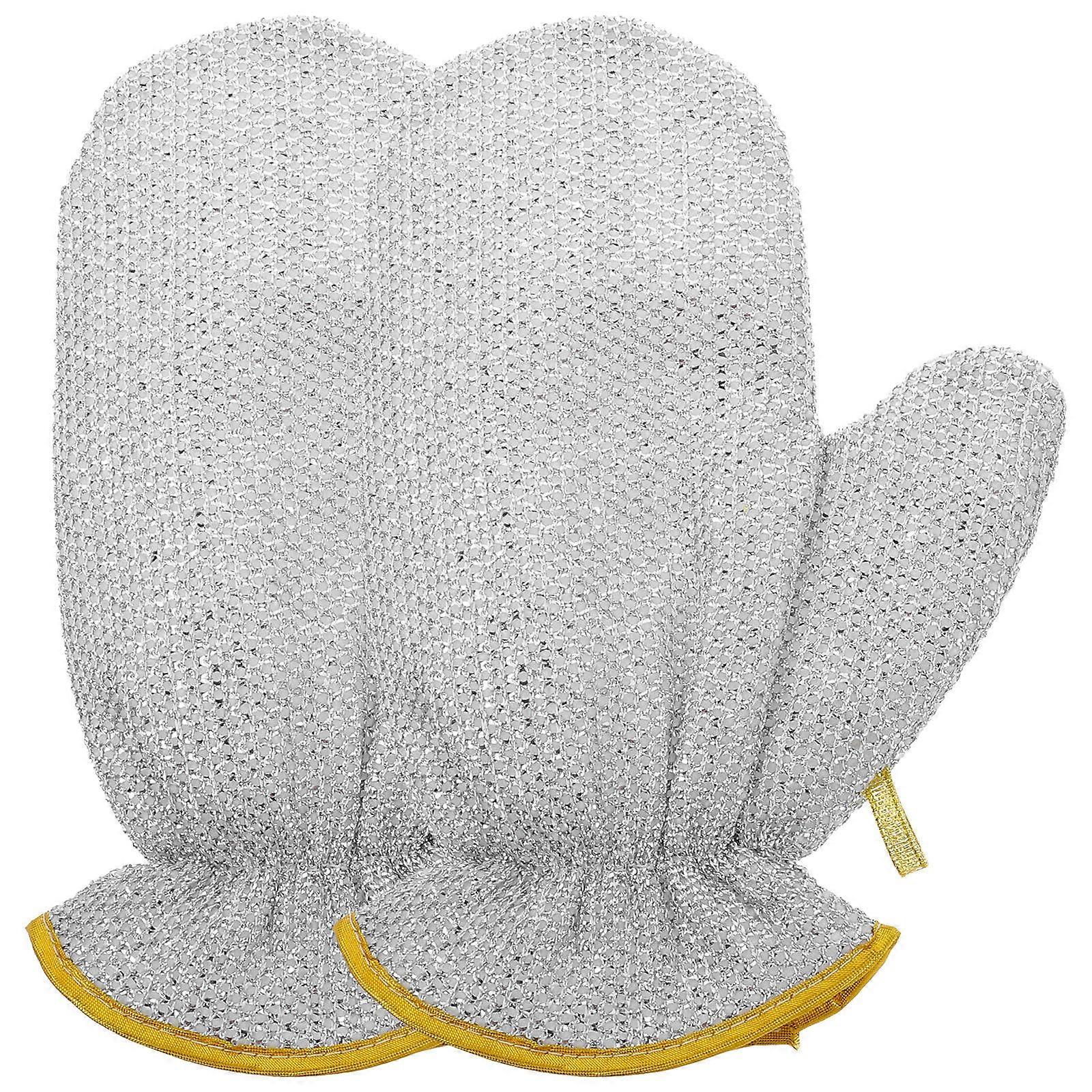 Protect Hands Gloves Reusable For Gardening And Oven Use 2Pcs Heat Resistance