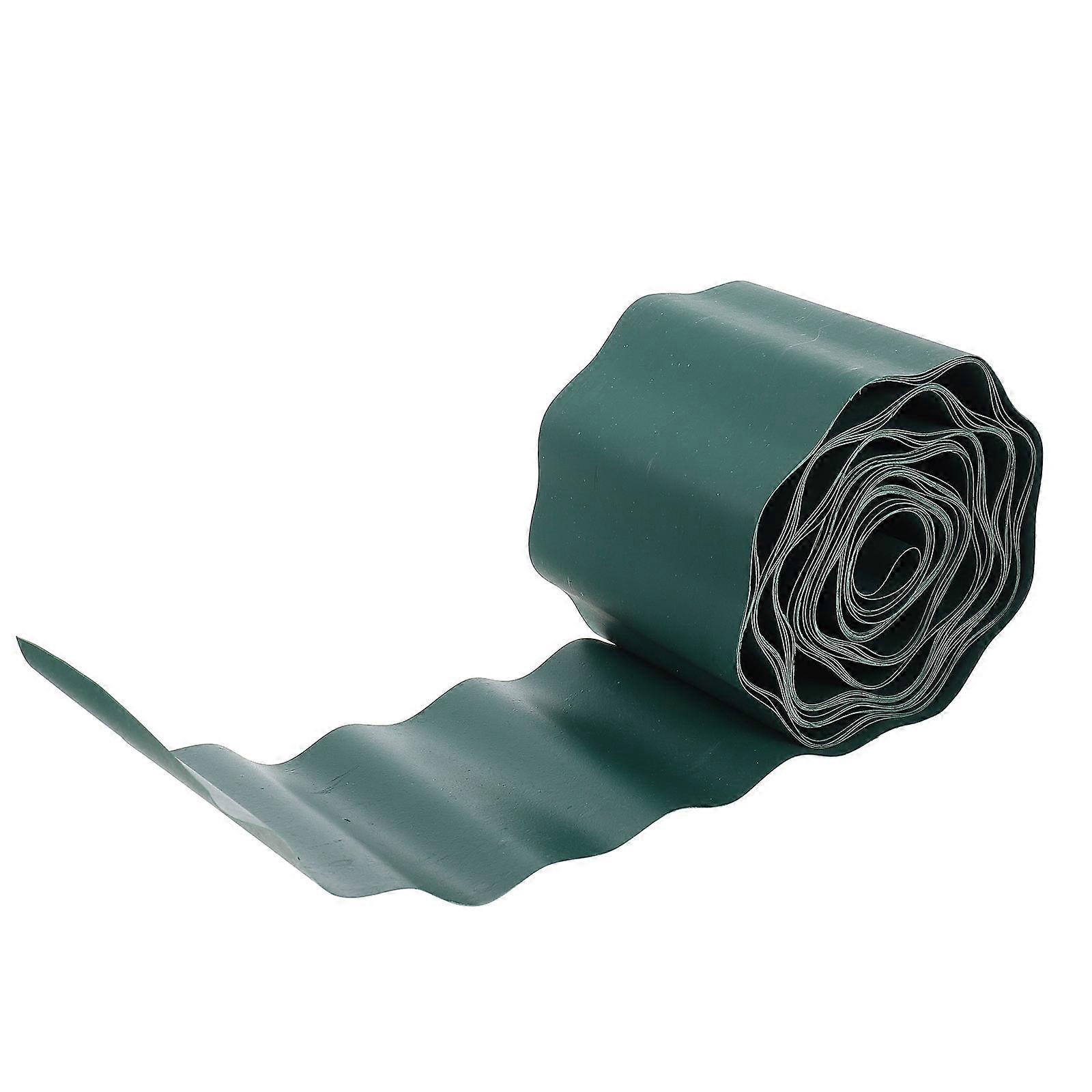 Decorative Fence For Garden Boundary Creation PP Plastic Ornament 353.70X3.93X0.08Inch 1Pcs