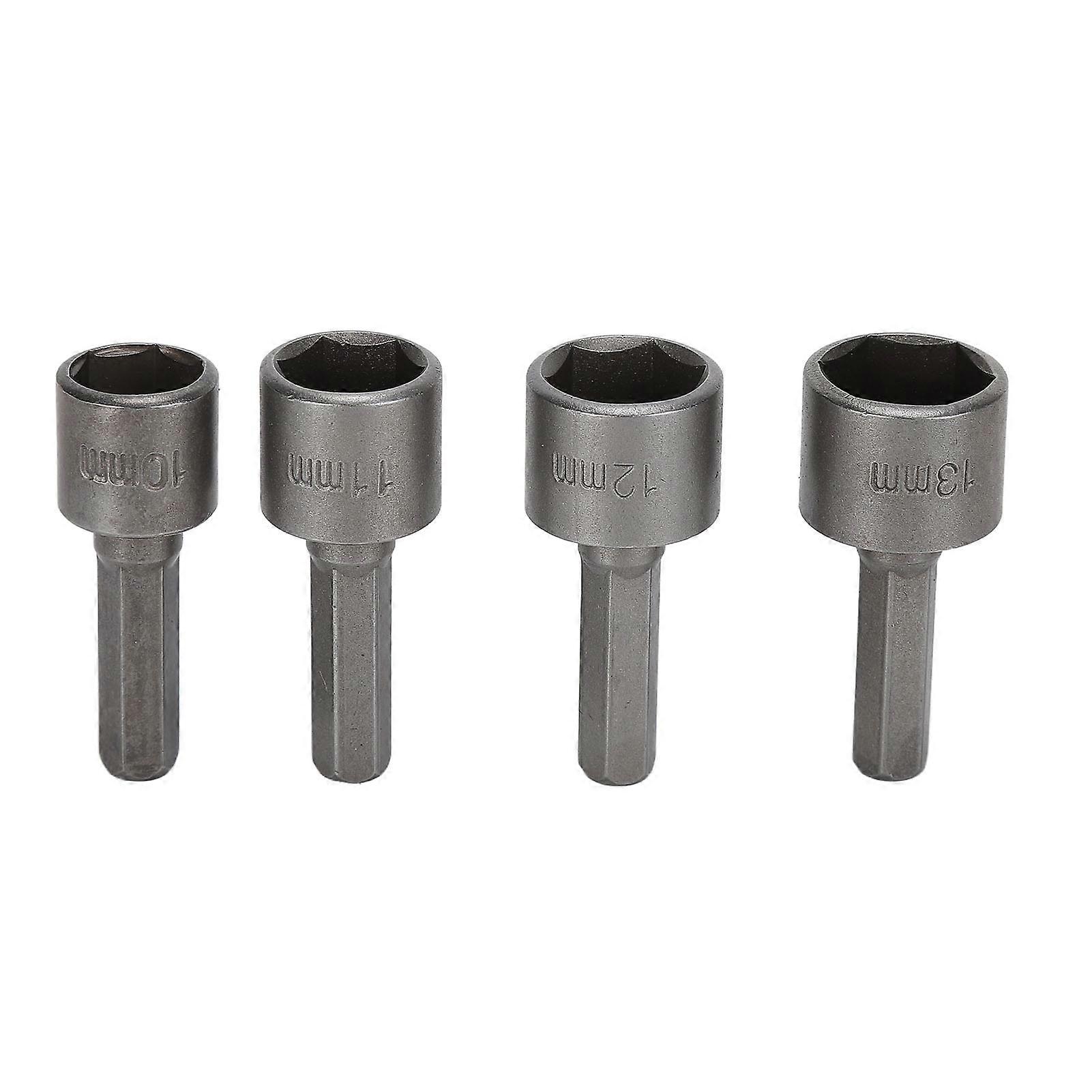 9 Piece 1/4" Hex Shank Chrome Vanadium Steel Screwdriver Bit Socket Set with Storage Holder