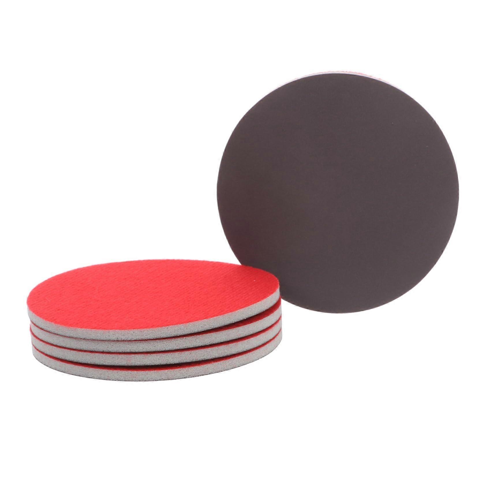 5St Polishing Pads for Mobile Phone Cases, Automotive Sanding Blocks, Round Sandpaper, Compatible with All Phones and Cars