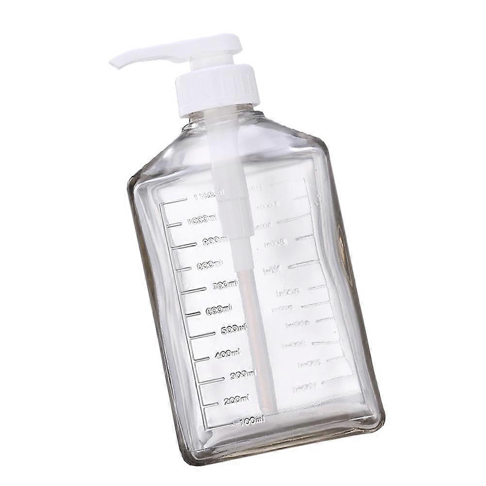 Glass Syrup Bottle Material Simple Syrup Dispenser For Beverage Preparation 1Pack