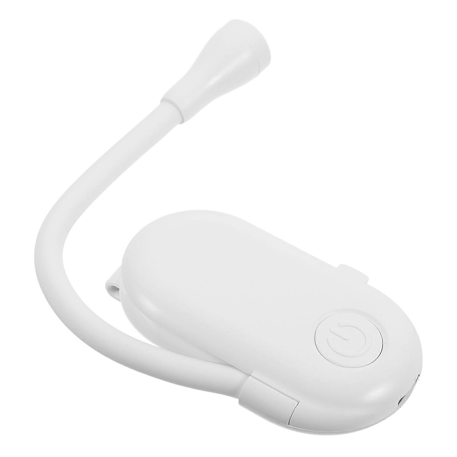 Reading Lamp with Clamp Compact Clip On Book Light for Travel Adjustable Light Color 1Pcs