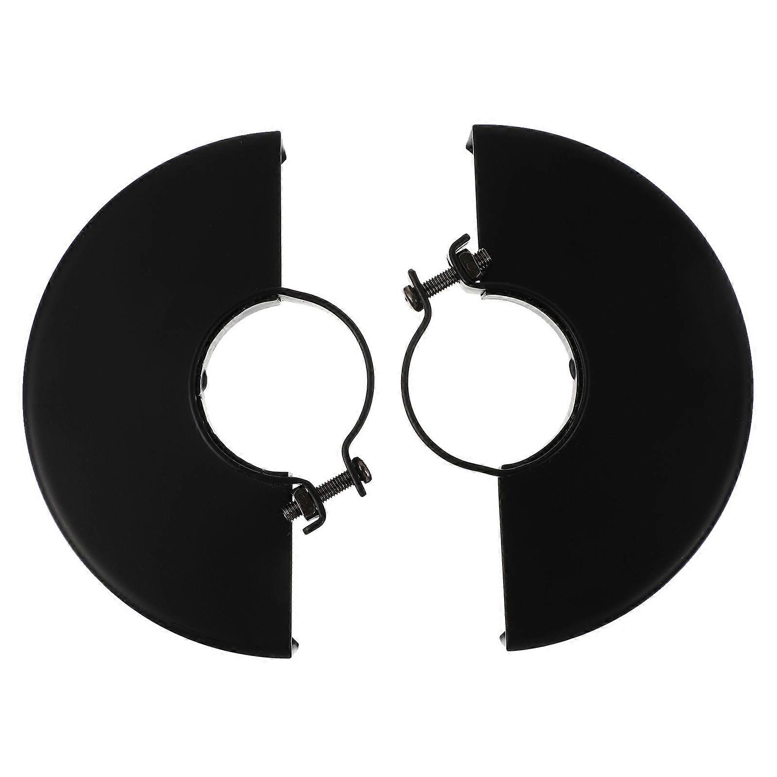 Bench Grinder Shield Die Grinder Accessories Construction Sites 14X9.2cm Black 2Pcs