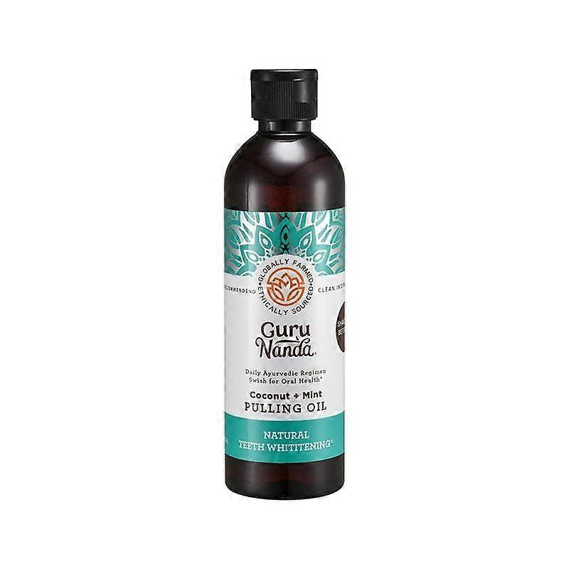 Coconut Oil Pulling, Fresh Breath & Whitening Mouthwash, 7 Essential Oils &