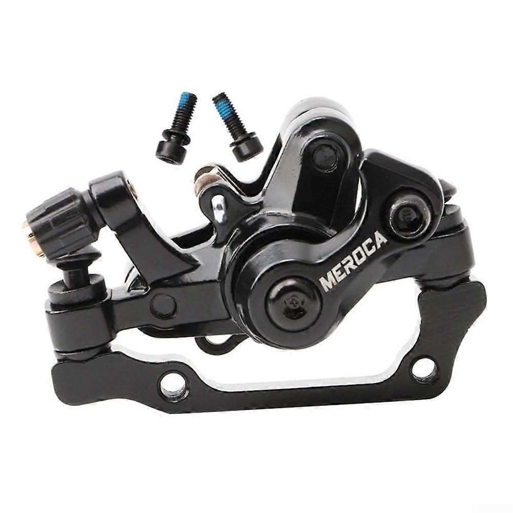 Mechanical Disc Brake Caliper with 160mm Alloy Rotor for MTB - Rear Heat Dissipation Compatible with Mountain Bikes
