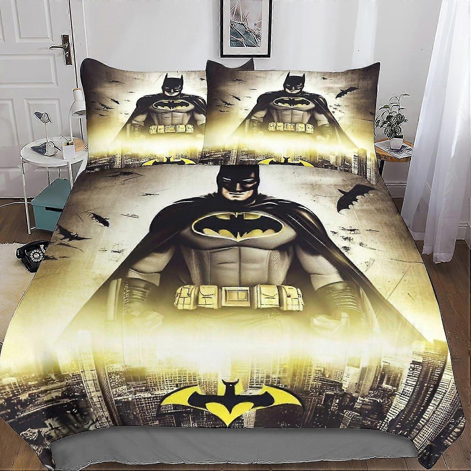 Deluxe Comforter Cover Set with Hidden Zipper Closure - Premium Microfiber Bedding, Complete 3-Piece Set with Pillowcases, Perfect for Boys