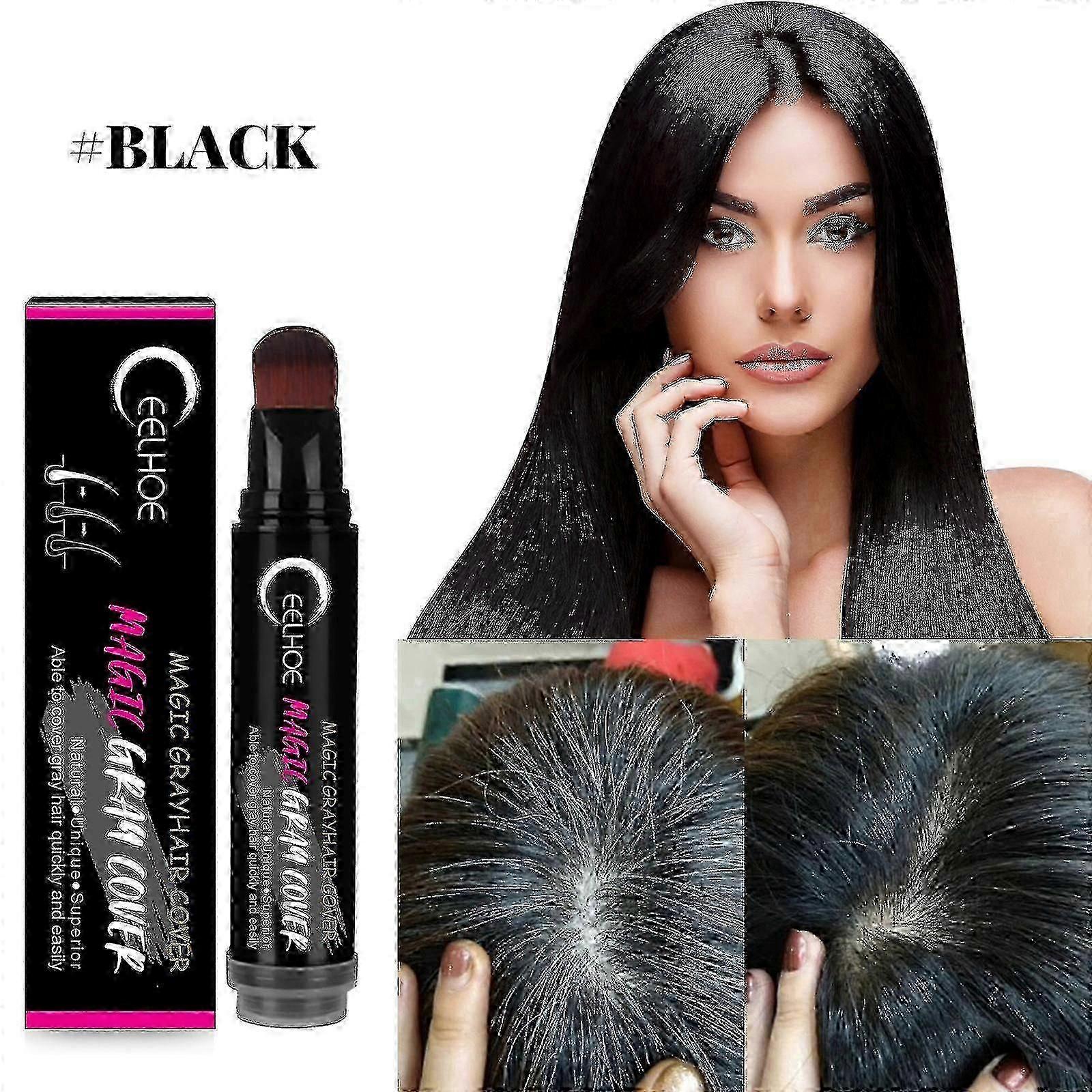 Botanischer Haarfärbestab zum Einmalgebrauch - Jet Black Temporary Colour