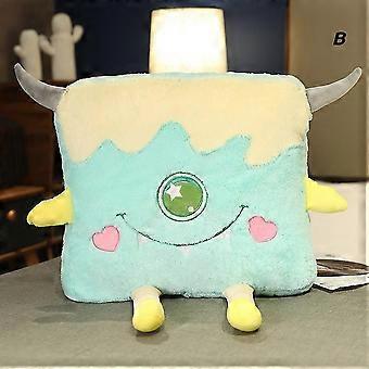 Schattige Cartoon Toast Pluche Pop Zachte Gevulde Speelgoed Kid Knuffel Kussen Cadeau