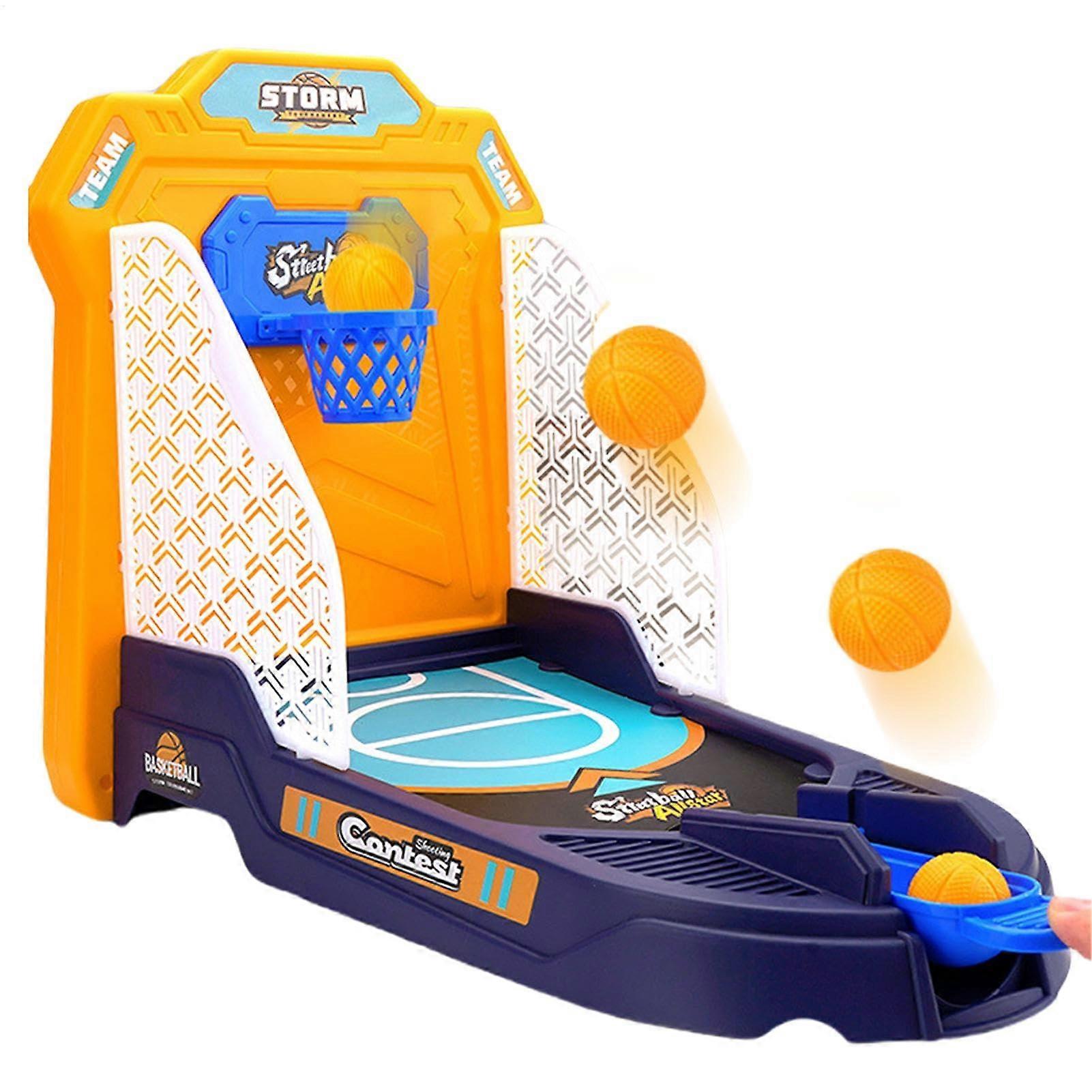 Small Basketball Game, 2Player Table Basketball, Fun Game for Kids and Adults