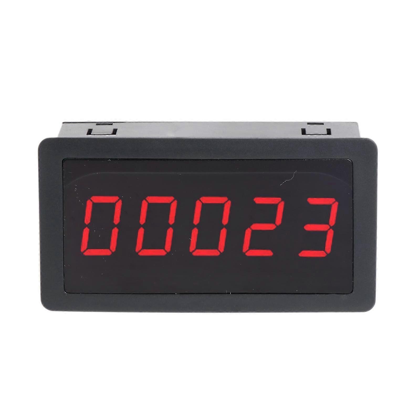 Plus Contatore Totalizzatore 0-9999 Contatore LED Digitale Contatore 5 Digits_a