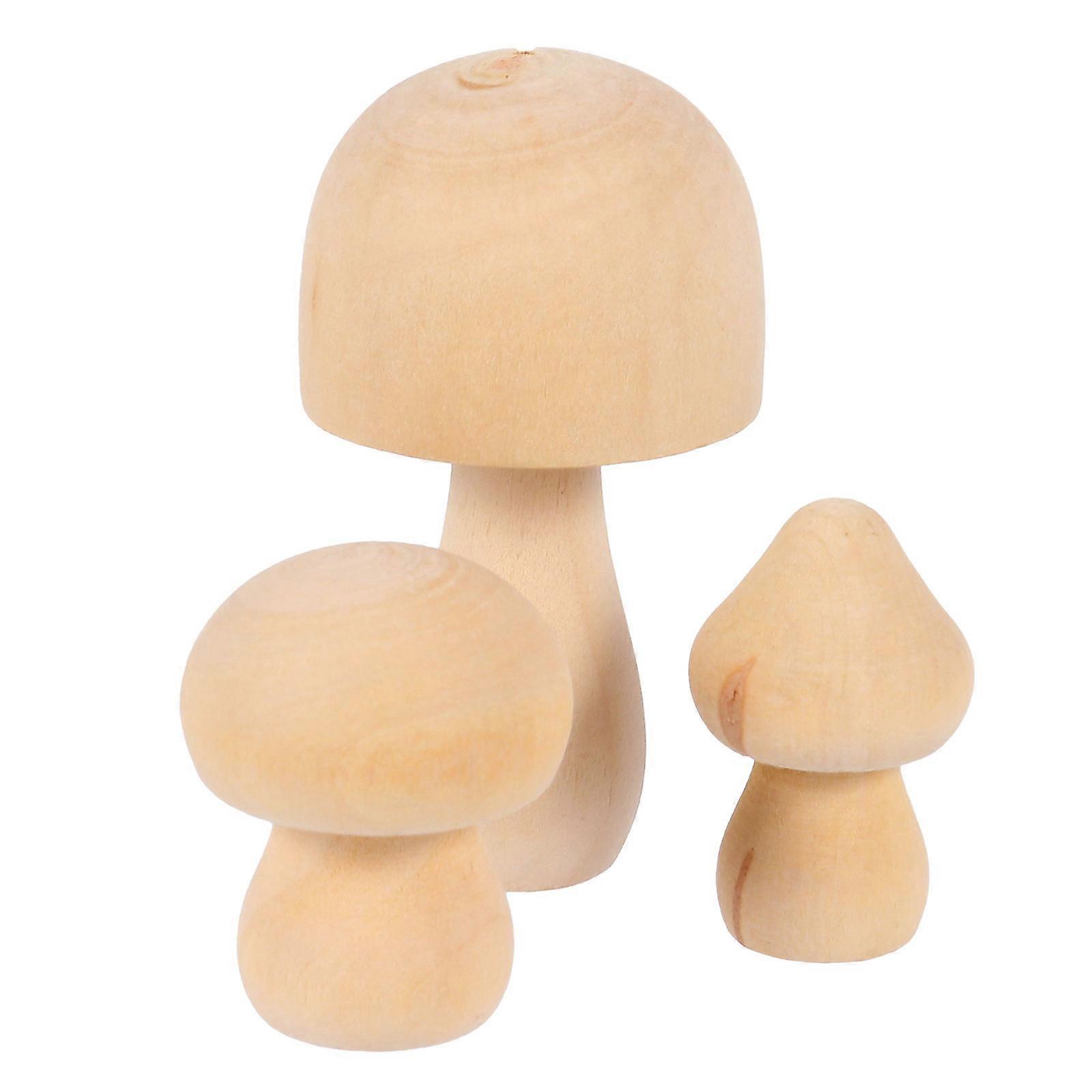 It looks like you're referencing a product listing or description for a set of wooden mushroom shaped peg figures. Here's a breakdown and possible