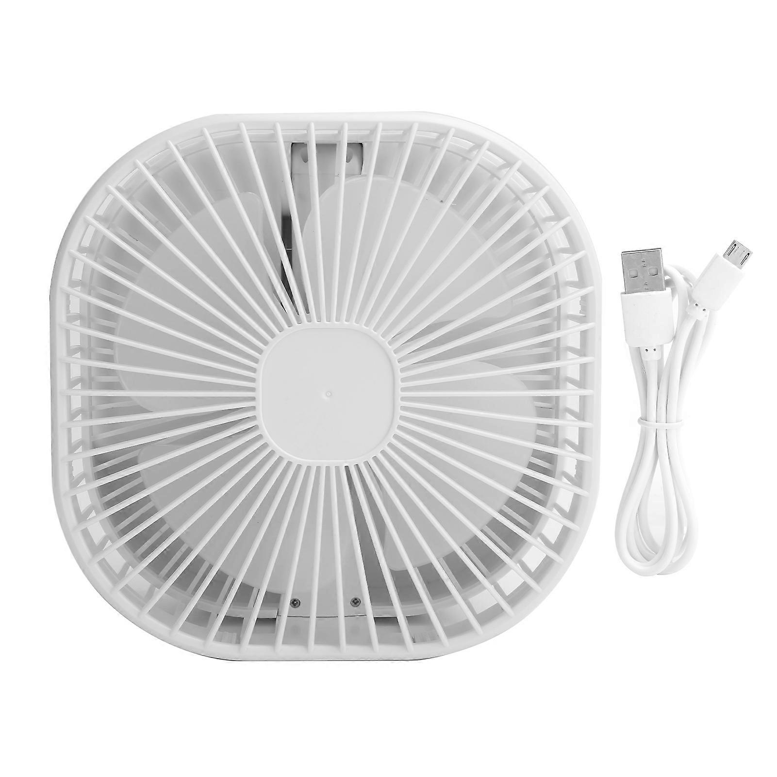 Mini Fan 4‑Speed USB Charging Portable Foldaway Ultra Long Standby for Domitory Office