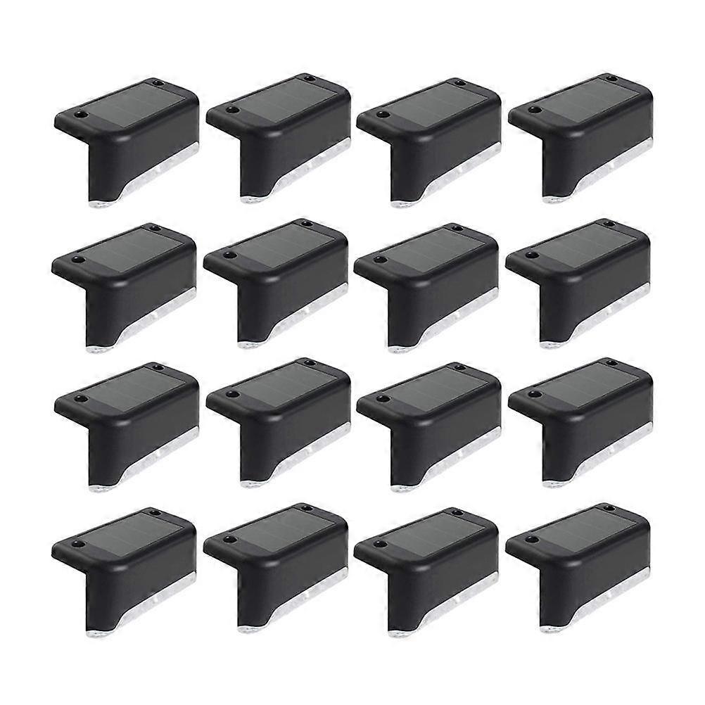 סיפון שמש חיצוני צעד עמיד למים הוביל אורות סולאריים אור לבן למדרגות חיצוניות גדר חצר פטיו