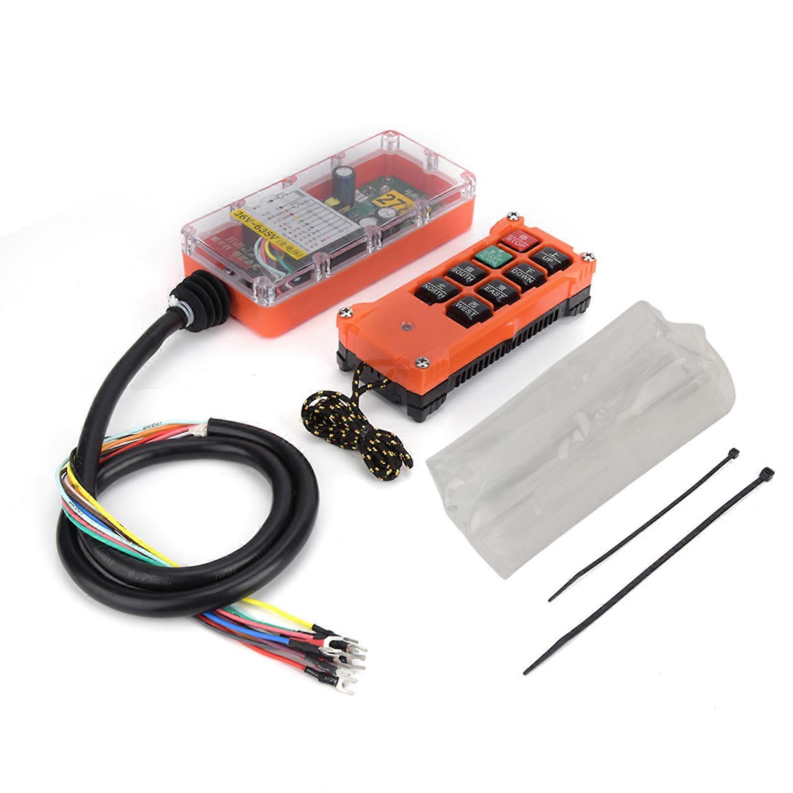 H21 E1C Three Proofing Wireless Industrial Remote Controller Set 1 Transmitter1 Receiver(26-635V )