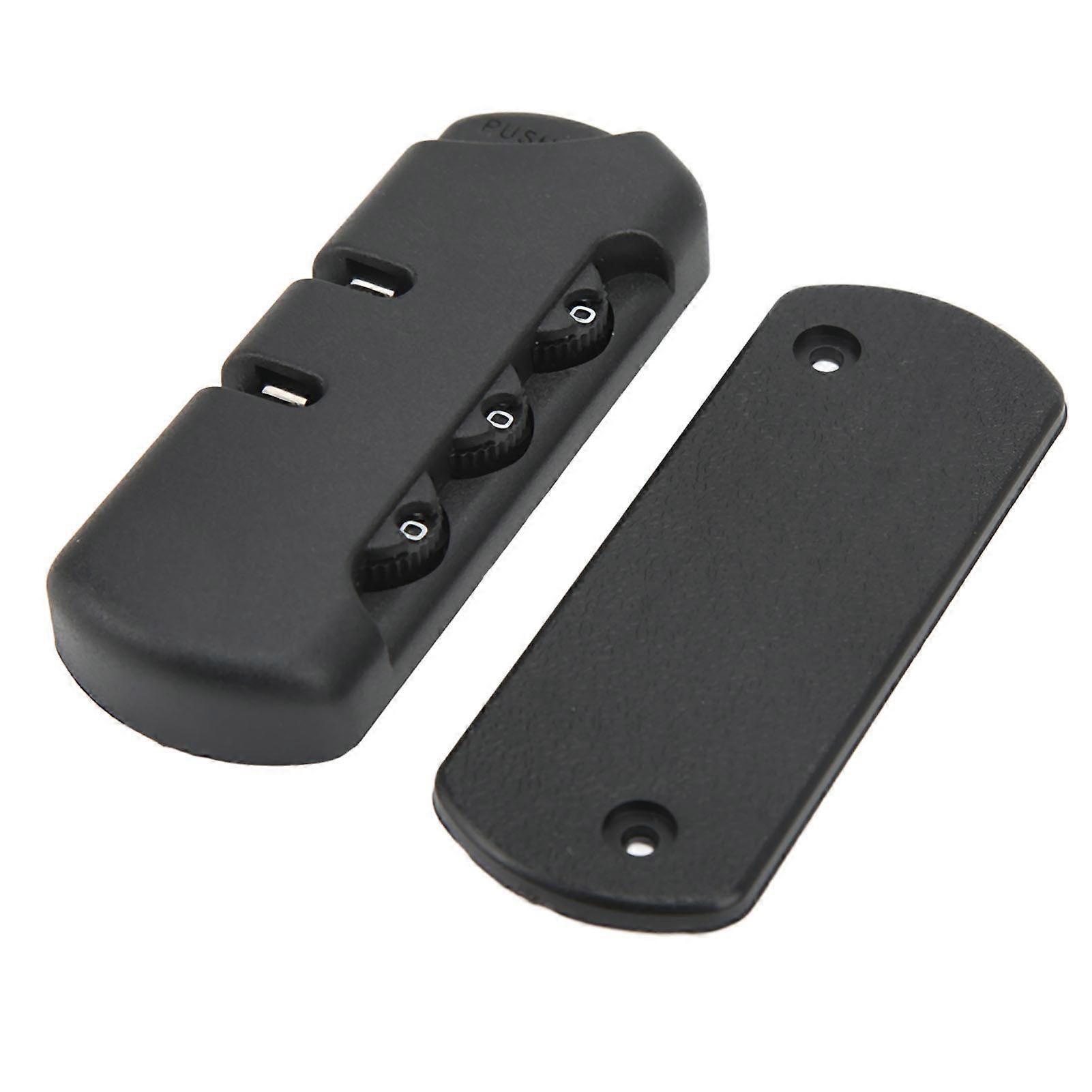 High Security 3 Digit Password Frosted Texture Replacement Luggage Lock for Suitcases Tool Boxes