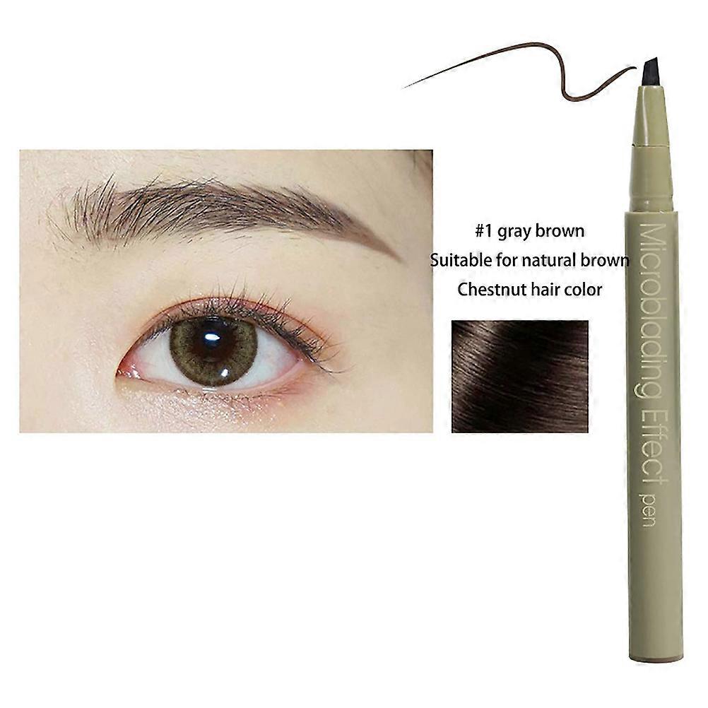 Liquid Eyebrow Pencil Microblading Eyebrow Pen Waterproof Quick Drying Eyebrow Pencil