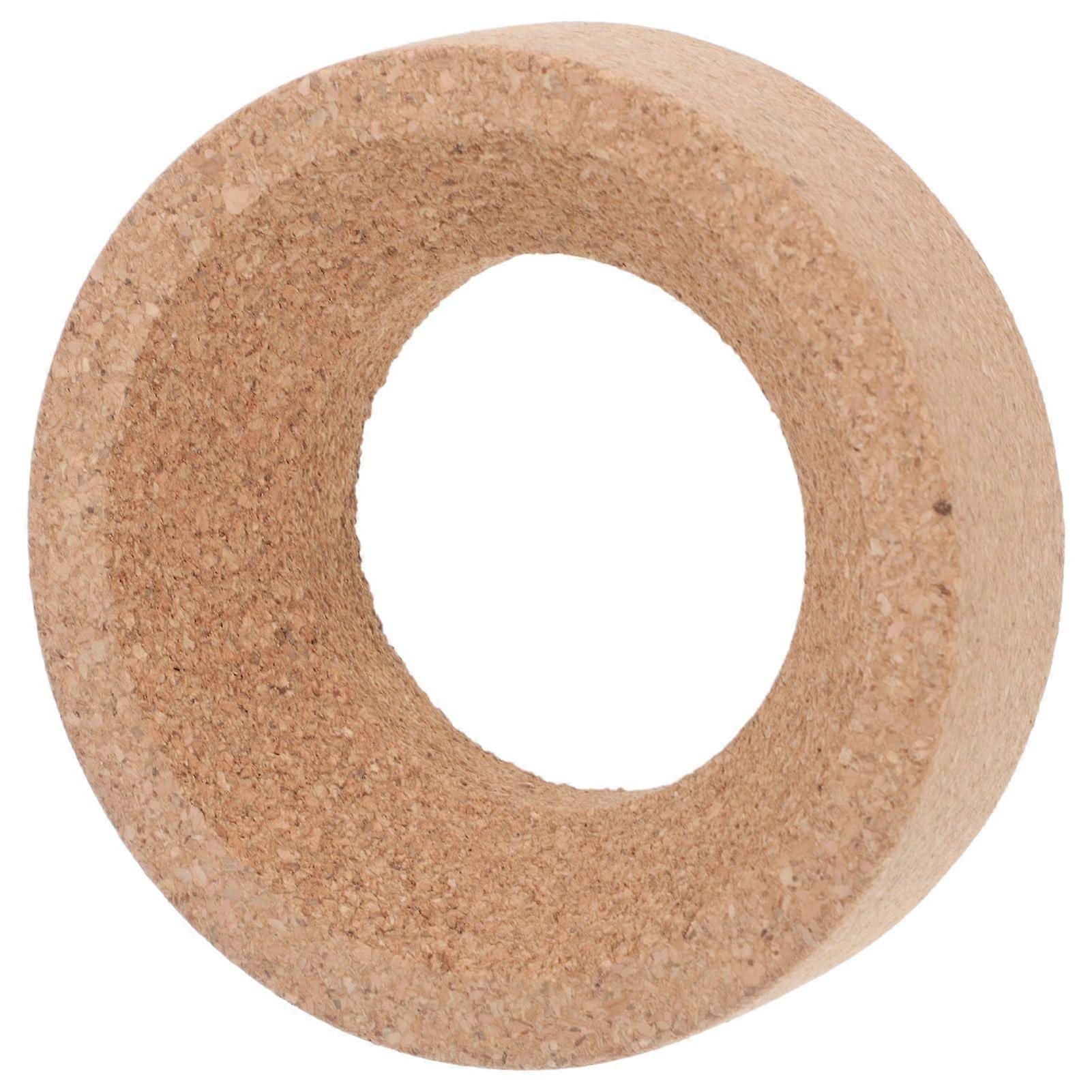 Cork bottle holder for chemistry with round holder, lab flask stand made of cork