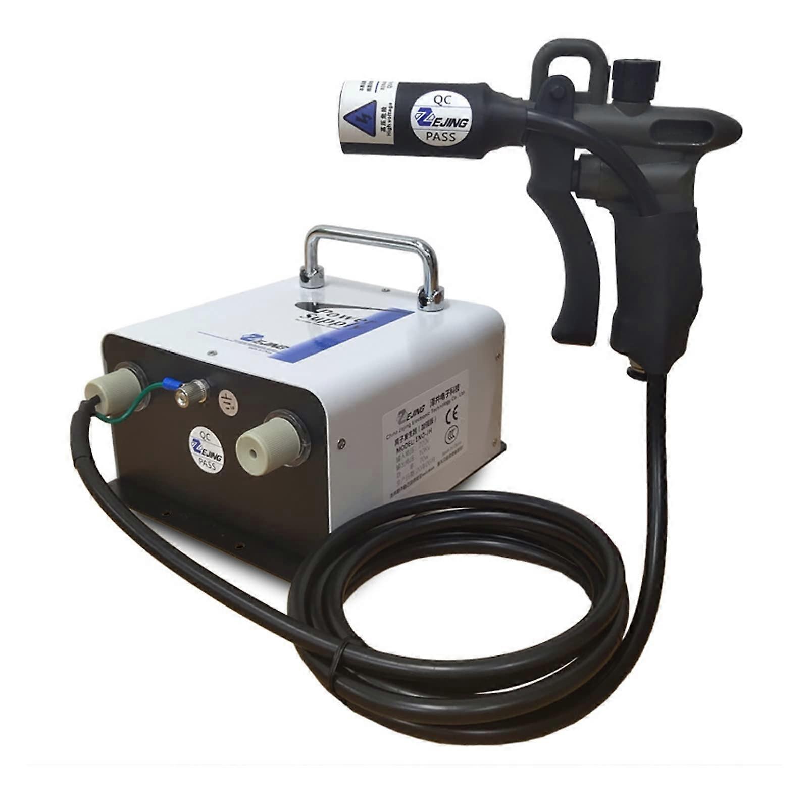 Spray Gun Set ST302D Electrostatic Industrial Fan Ionizing Air Gun Ion Wind Snake Machine Electrostatic Eliminator 10KV