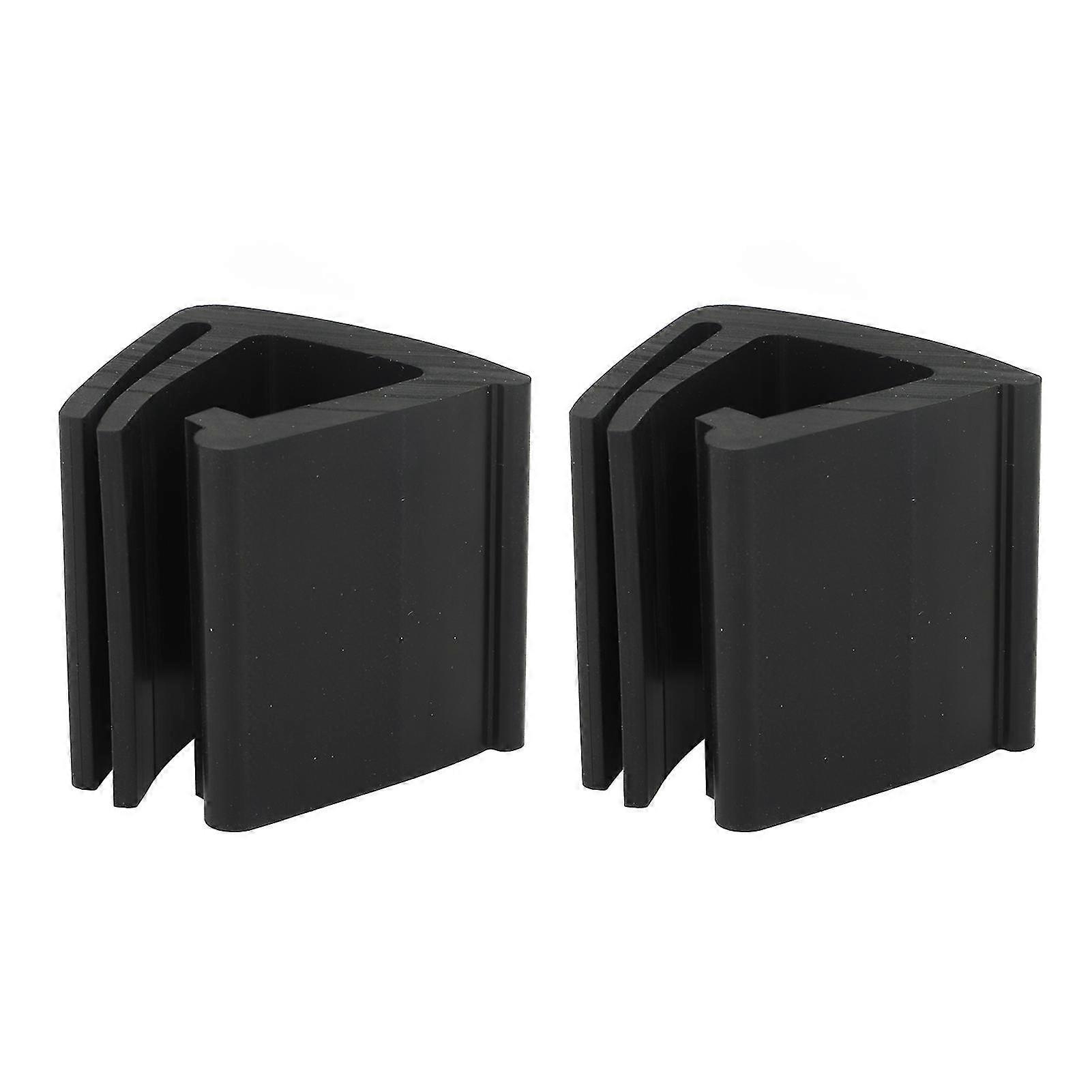 2pcs Rubber Windshield Fixing Clips for Golf Carts - Front Cart Clip Replacement 102005801 for Secure Windshield Attachment