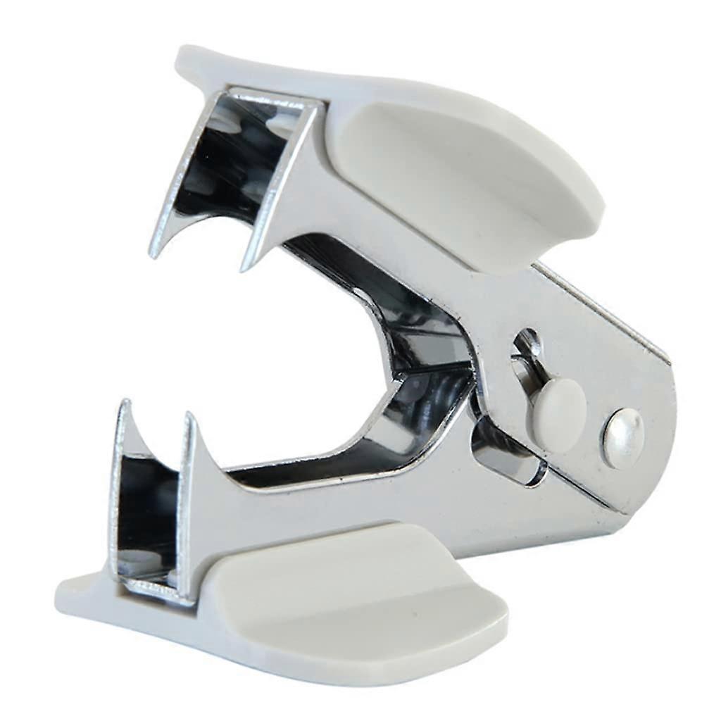 Desktop Stapler Set, 5 Pack with Staple Remover and Locking Claw Tool, Blue and White Colors for Office Use