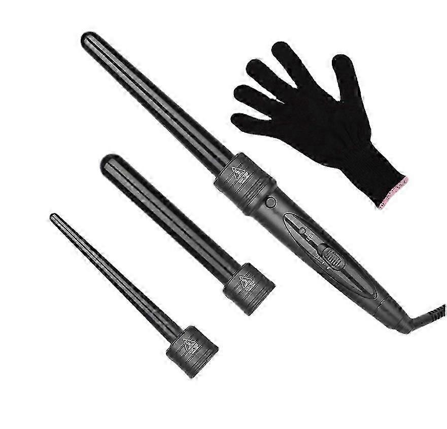 Set van 3 krulspelden 3 in 1