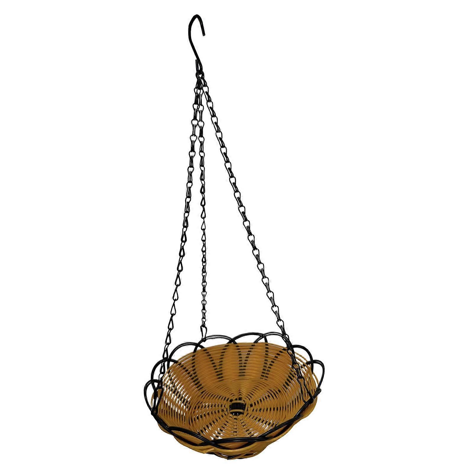 Hanging Bird Feeder For Patio And Balcony, Platform-Style Garden Feeder, Durable And Easy Fill