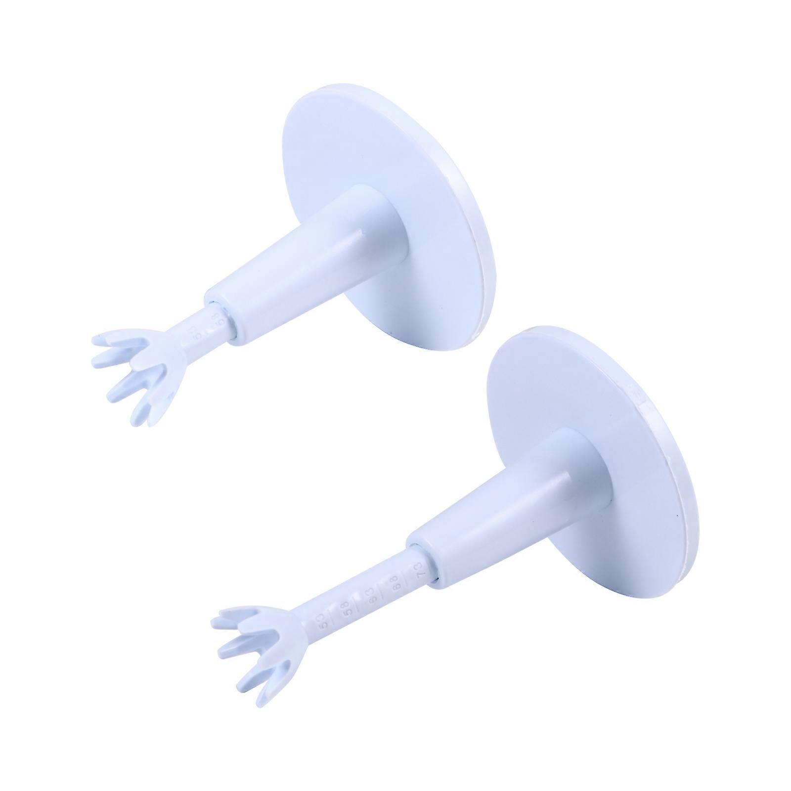 2pcs Adjustable Golf Tees with Height Markings for Training – Durable Golf Accessories to Improve Performance and Reliability