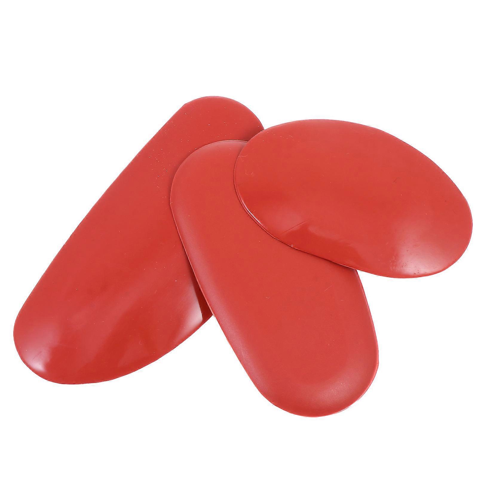 3Pcs Professional Pottery Tools For Clay Modeling Suitable For Artists With Durable Structure And Red Color