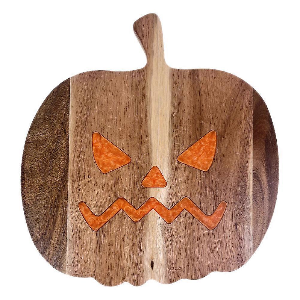 Wood Board For Meat And Charcuterie Tray Halloween Party Acacia Wood Material Ideal For Various Foods 1Set