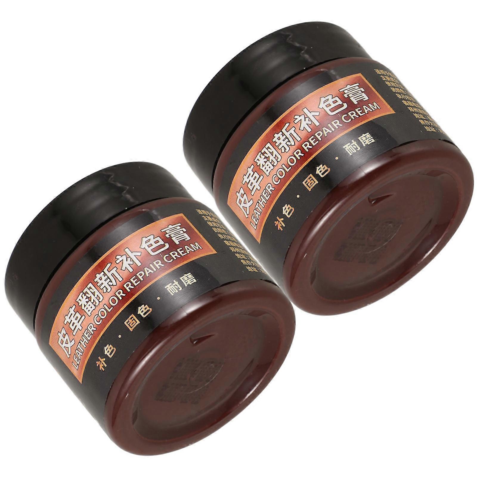 Repair Kit with Pigment for Professional Use 2 Boxes Coffee Color for Car and Home