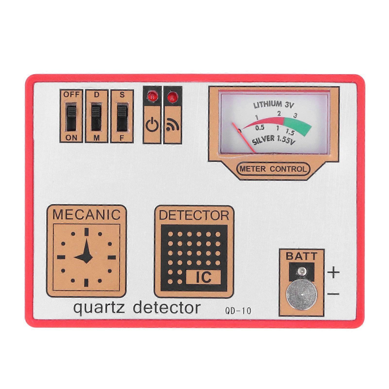 Quartz Tester Watch Battery Tester Demagnetizer Timegrapher Demagnetization Measure Machine Repairing Tool 