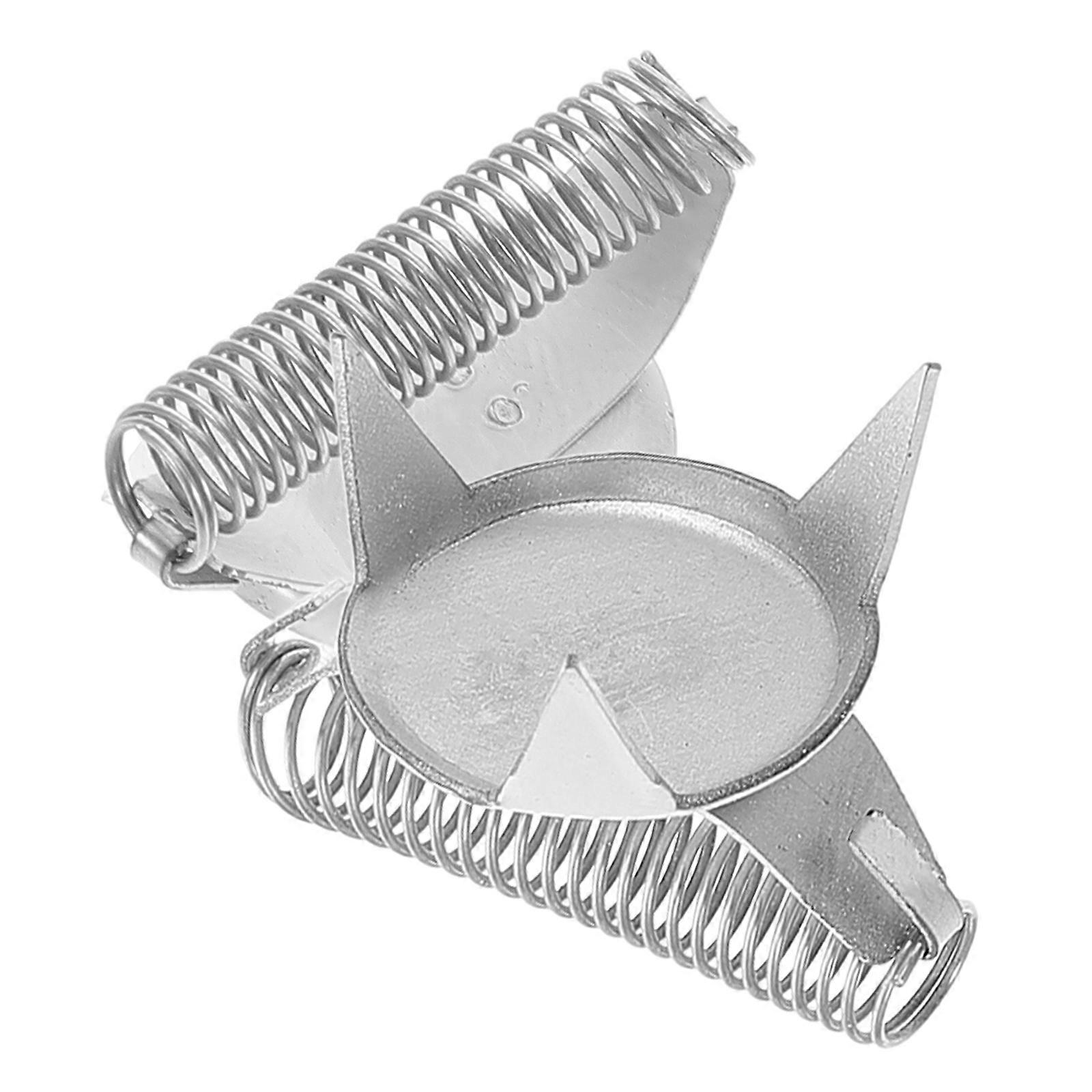 Durable Stainless Glazing Tools with Precision Fingertip Design for Clay Projects Silver