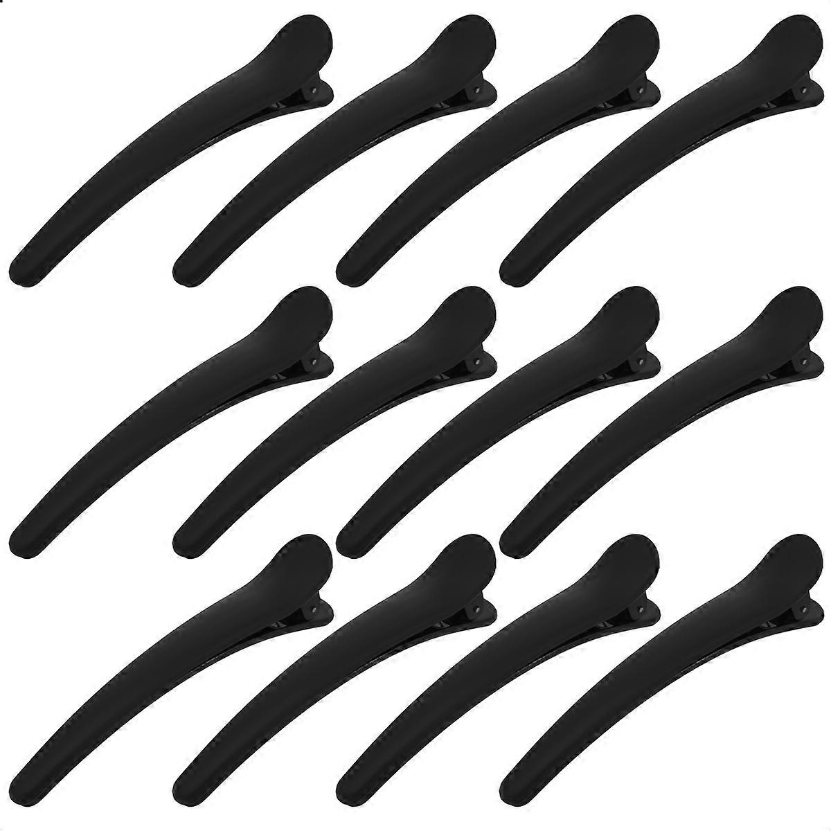 Decorative Hair Pin Clips Home Use Plastic 12Pcs