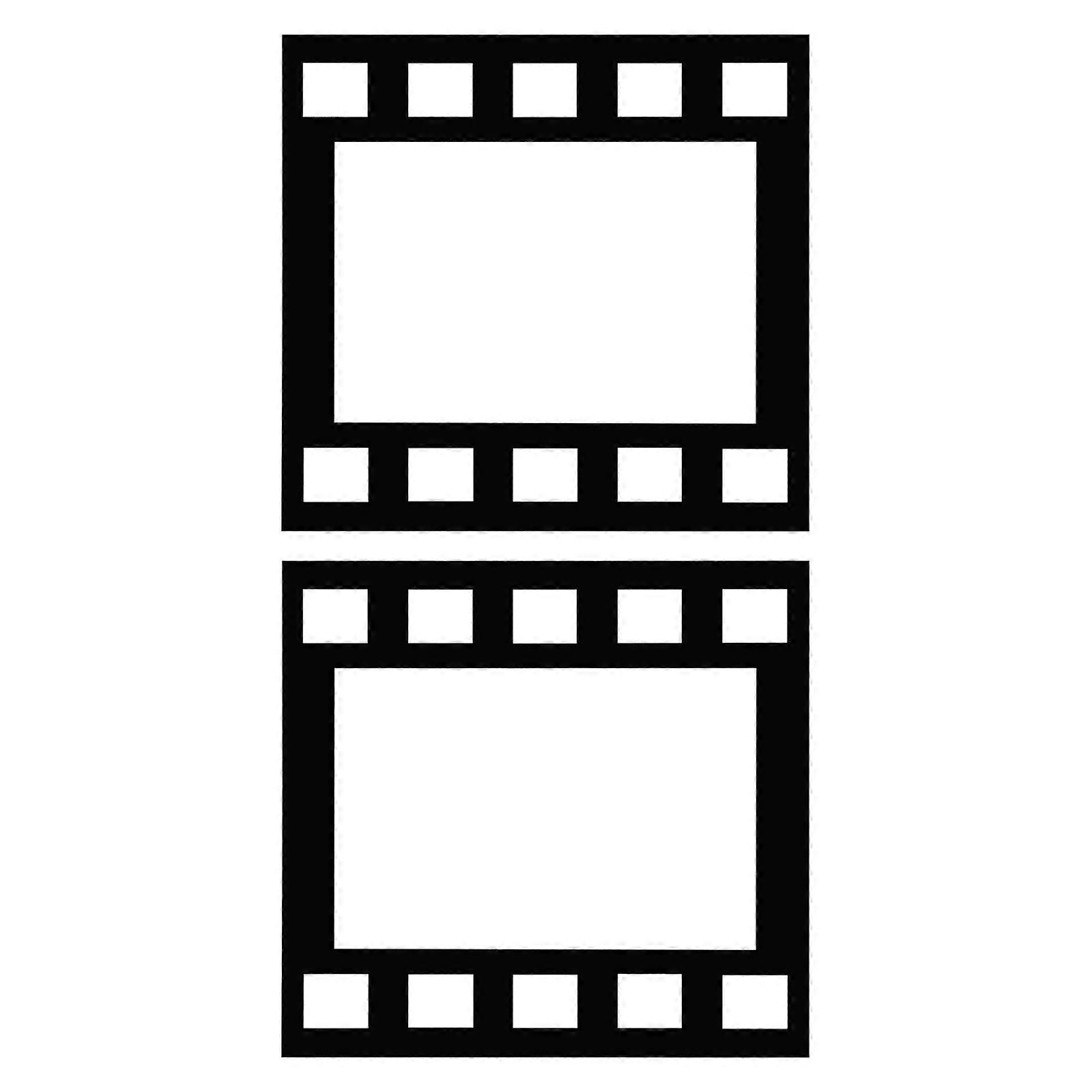 Self-Adhesive Wall Stickers For Classroom Living Room Decoration 17X16Cm Rectangular Black 2Pcs