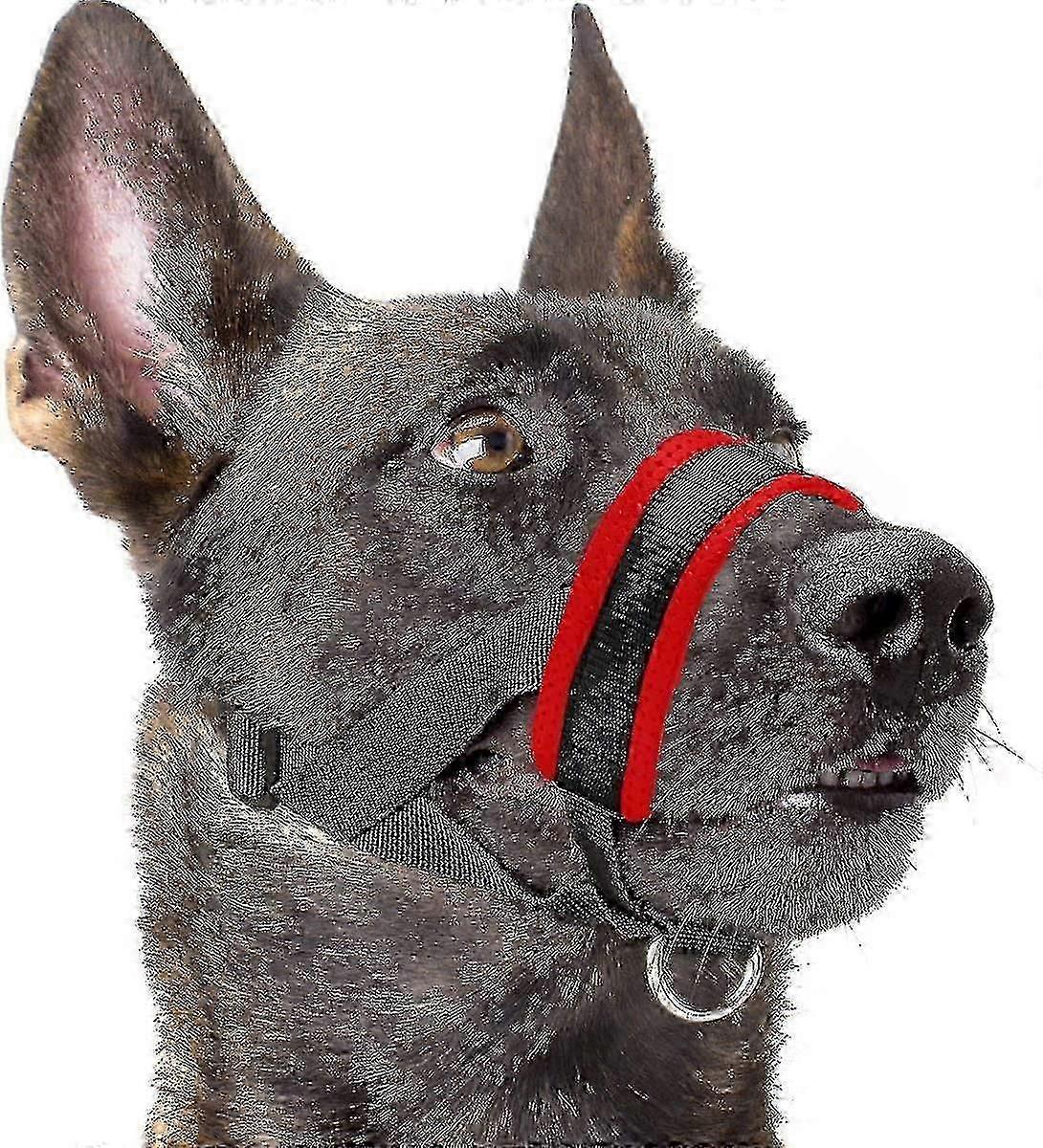 Dog Muzzle Nylon Soft blow up Adjable Loop