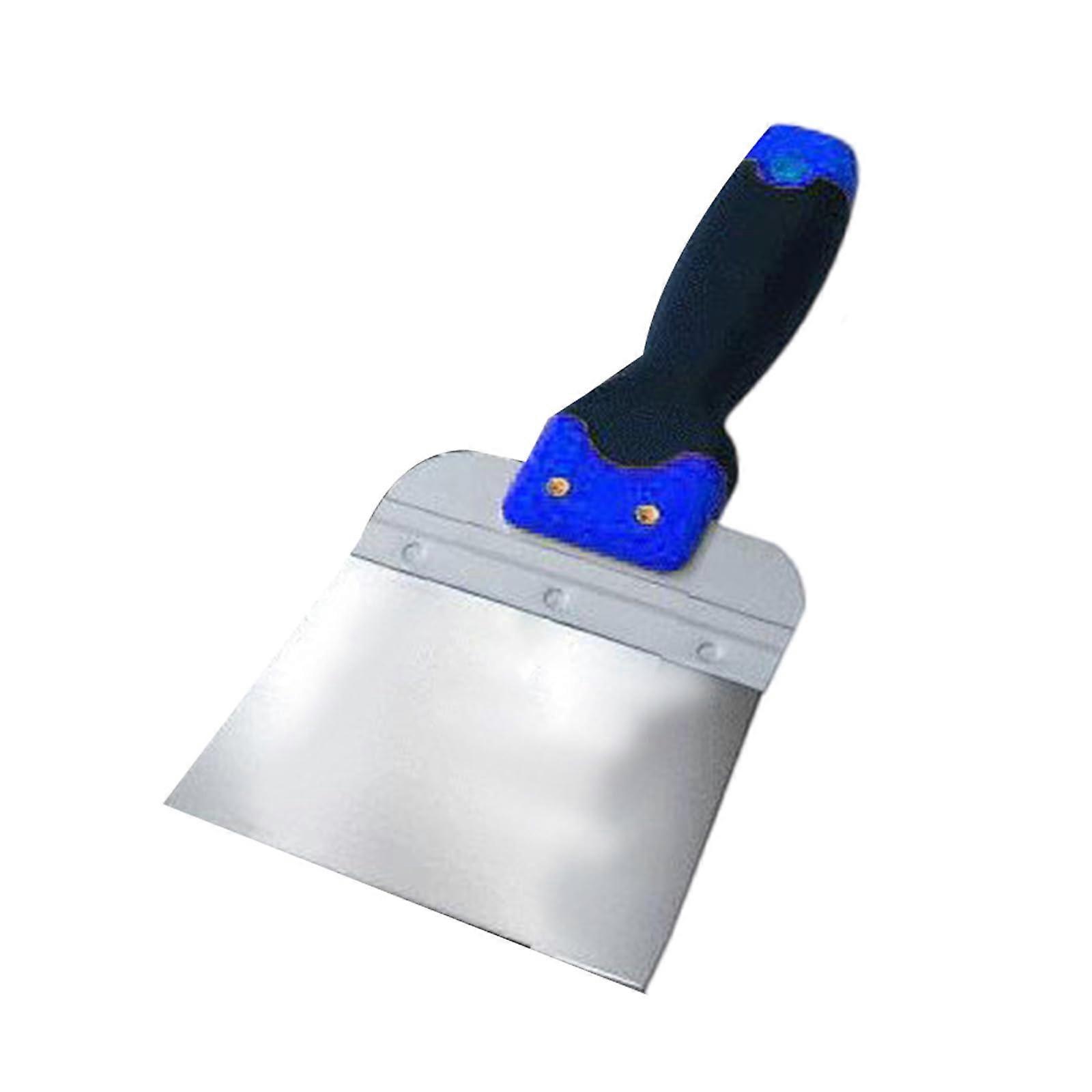 Precision putty knife stainless steel taping leveling scraper tool for smooth surfaces and easy handling Ref: 5048