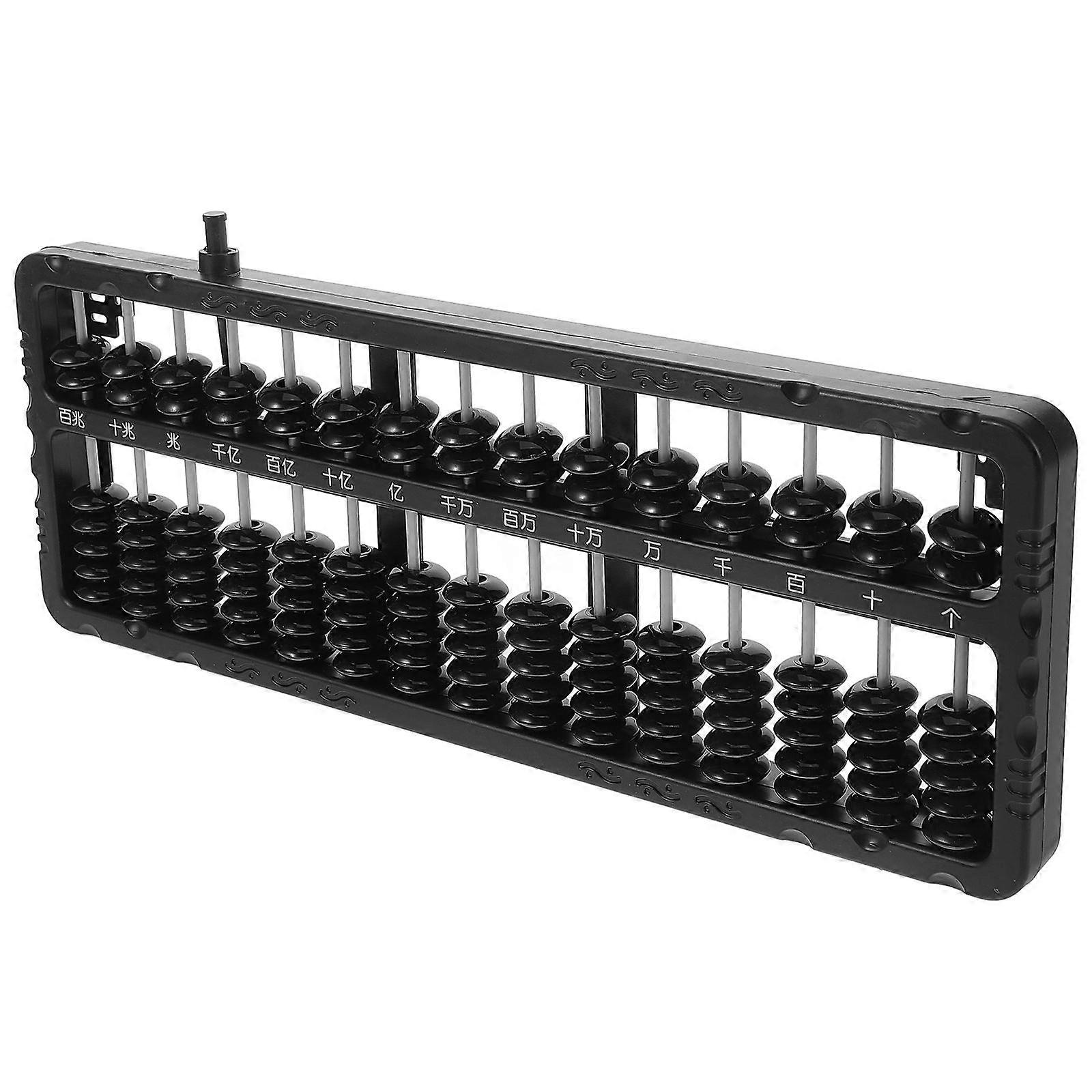 Plastic Abacus with Rods and Beads – Educational Counting Tool for Math Learning and Mental Arithmetic Development