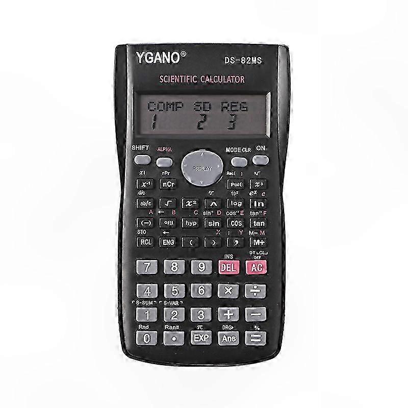 Advanced Scientific Calculator with Black Digits for Office, School, and Exams Work Functions Electronic Device