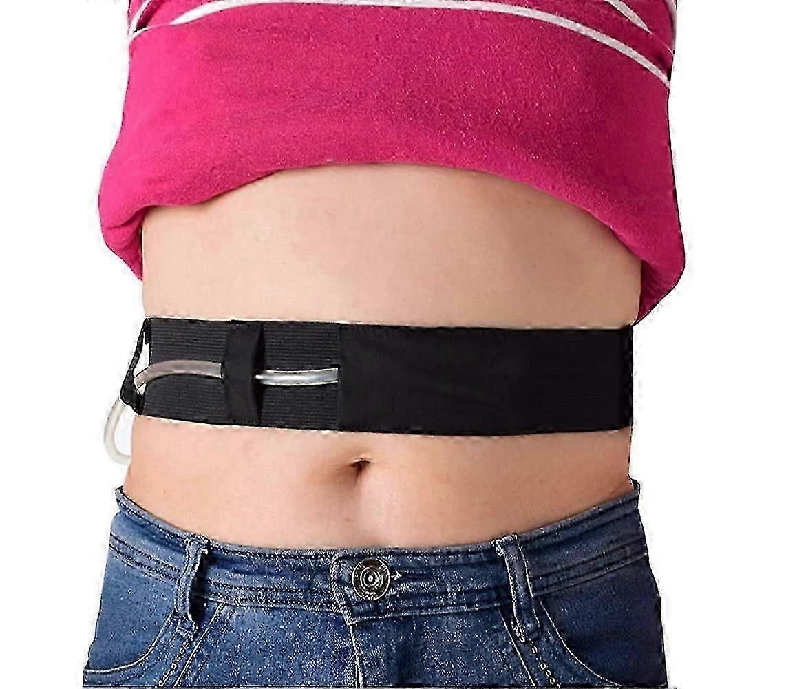 Peritoneale dialysbälte, hållare för G/PEG-slang, justerbar kateter som andas