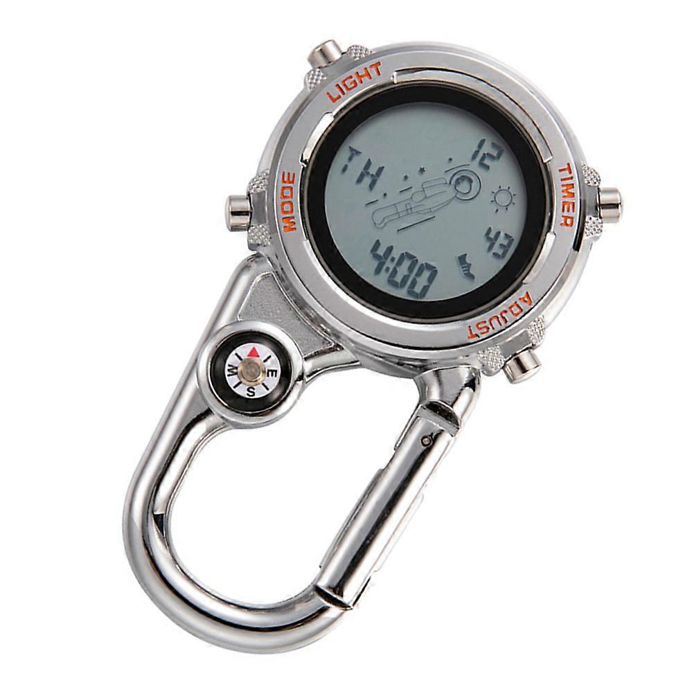 Digital Clip Watch for Men and Women Multifunctional Climbing Watch with 1 Set Backpack Style